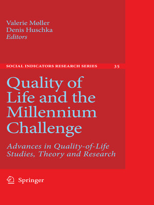 cover image of Quality of Life and the Millennium Challenge